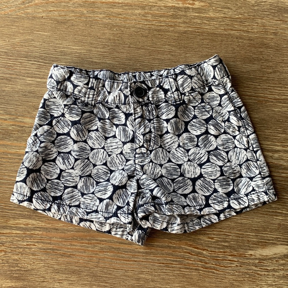 Crazy 8 Navy and White Shorts Girls (7)